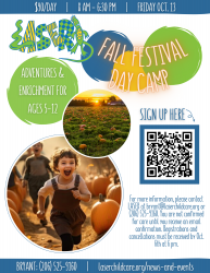 October 13th Day Camp
